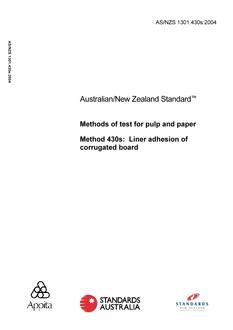 AS/NZS 1301.430S:2004 AS/NZS 1301.430S:2004