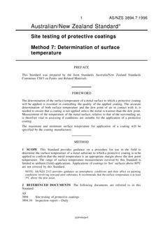 AS/NZS 3894.7:1996 AS/NZS 3894.7:1996