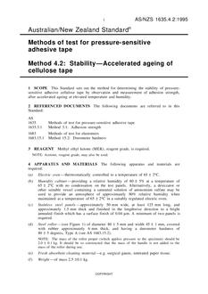 AS/NZS 1635.4.2:1995 AS/NZS 1635.4.2:1995