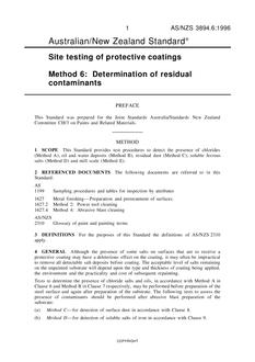 AS/NZS 3894.6:1996 AS/NZS 3894.6:1996