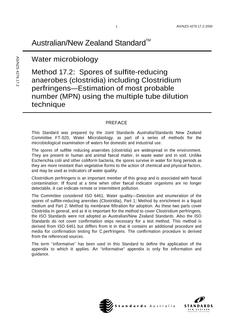 AS/NZS 4276.17.2:2000 AS/NZS 4276.17.2:2000