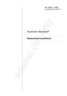 AS 2545-1993 AS 2545-1993