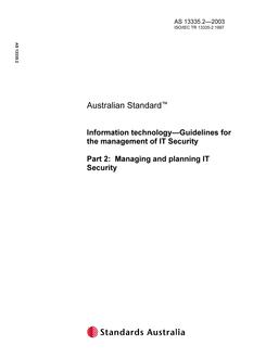 AS 13335.2 AS 13335.2