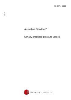 AS 2971-2002 AS 2971-2002