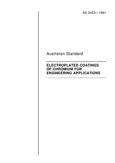 AS 2453-1981 AS 2453-1981