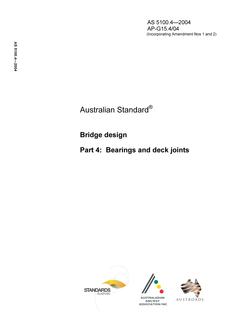 AS 5100.4-2004 AS 5100.4-2004