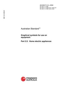 AS 60417.2.5 AS 60417.2.5