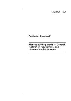 AS 2424-1991 AS 2424-1991