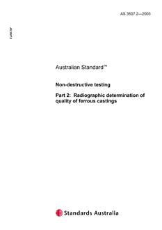 AS 3507.2-2003 AS 3507.2-2003