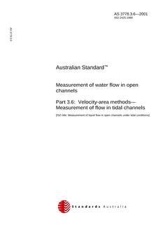 AS 3778.3.6-2001 AS 3778.3.6-2001