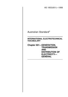 AS 1852.601 AS 1852.601