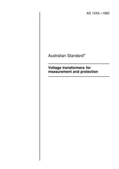 AS 1243-1982 AS 1243-1982