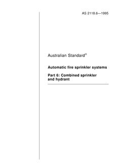 AS 2118.6-1995 AS 2118.6-1995