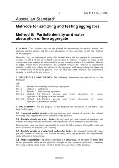 AS 1141.5-1996 AS 1141.5-1996