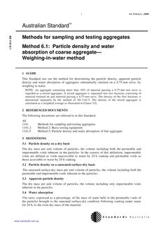 AS 1141.6.1 AS 1141.6.1