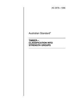 AS 2878-1986 AS 2878-1986