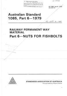 AS 1085.6-1979 AS 1085.6-1979