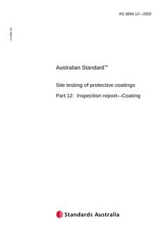 AS 3894.12 AS 3894.12