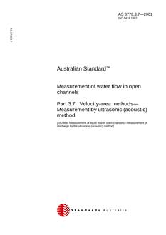 AS 3778.3.7-2001 AS 3778.3.7-2001
