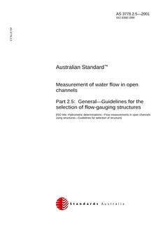 AS 3778.2.5-2001 AS 3778.2.5-2001