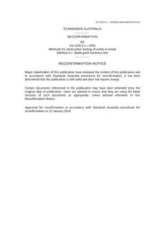 AS 2205.6.1 AS 2205.6.1