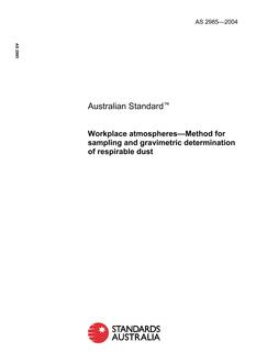 AS 2985-2004 AS 2985-2004