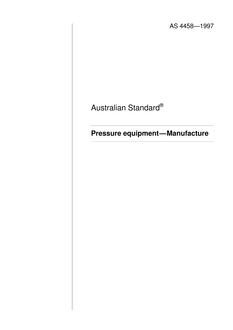 AS 4458 AS 4458