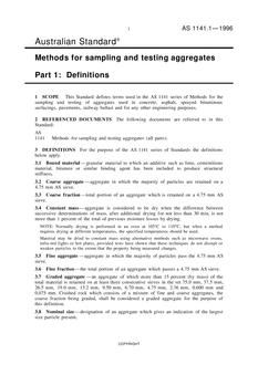 AS 1141.1-1996 AS 1141.1-1996