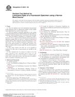 ASTM E2630-08 ASTM E2630-08