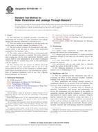 ASTM E514/E514M-11 ASTM E514/E514M-11