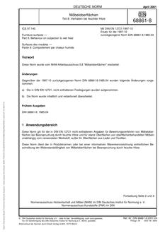 DIN 68861-8 DIN 68861-8