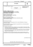 DIN 86080 - DRAFT