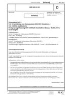 DIN 820-2/A1 - DRAFT