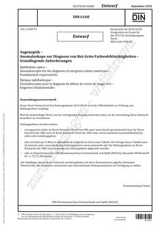 DIN 6160 - DRAFT