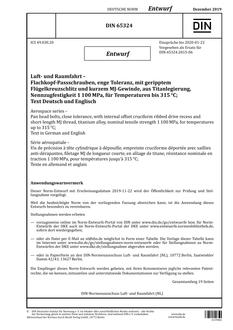 DIN 65324 - DRAFT