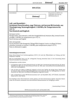 DIN 65526 - DRAFT