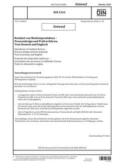 DIN 5343 - DRAFT