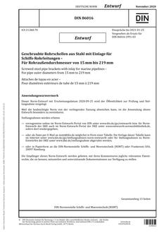 DIN 86016 - DRAFT