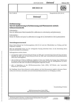 DIN 5033-10 - DRAFT