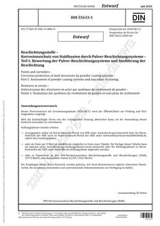DIN 55633-1 - DRAFT