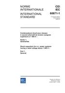 IEC 60871-1 Ed. 3.0 b:2005