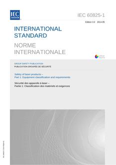 IEC 60825-1 Ed. 3.0 b