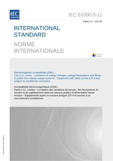 IEC 61000-3-11 Ed. 2.0 b