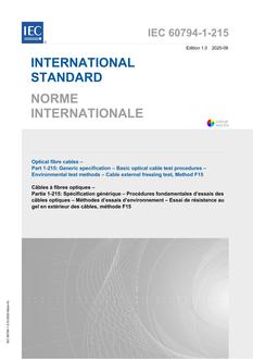 IEC 60794-1-215 Ed. 1.0 b