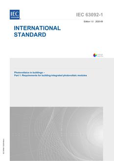 IEC 63092-1 Ed. 1.0 en