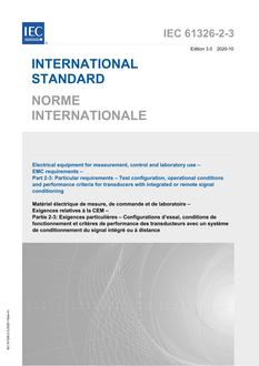 IEC 61326-2-3 Ed. 3.0 b