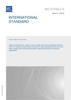 IEC 61558-2-6 Ed. 3.0 en
