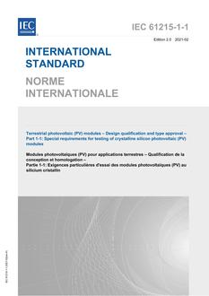 IEC 61215-1-1 Ed. 2.0 b IEC 61215-1-1 Ed. 2.0 b
