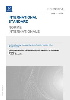 IEC 63087-1 Ed. 1.0 b