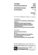 IEC 60169-15 Amd.1 Ed. 1.0 b:1996 IEC 60169-15 Amd.1 Ed. 1.0 b:1996